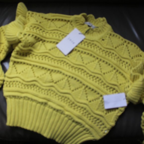 Joie Hockley Scalloped Neck Ruffle Sweater - Picture 4 of 9
